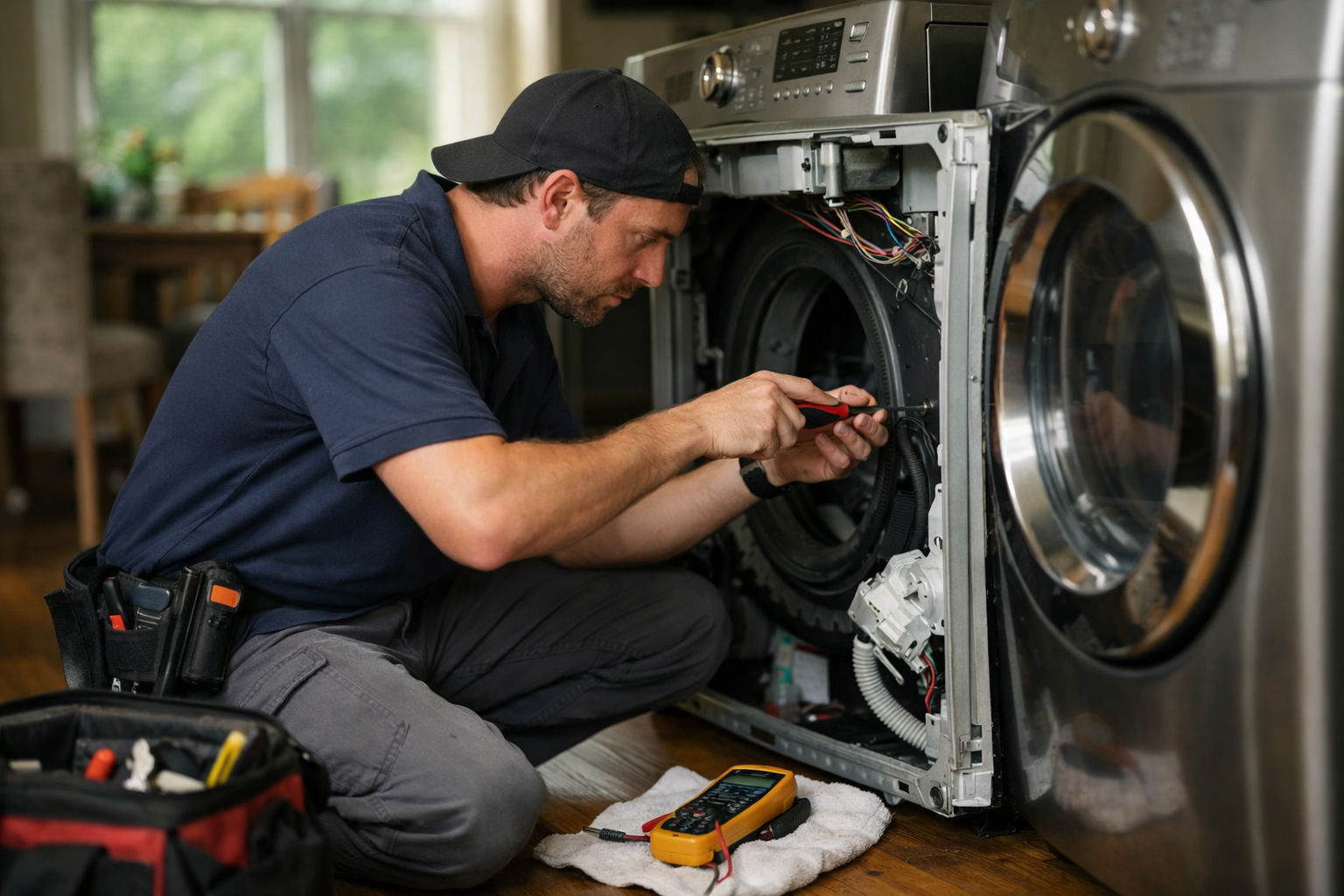 Stackable Washer and Dryer Repair in Rowland Heights, CA: Heat-Season Problems and Smart Fixes